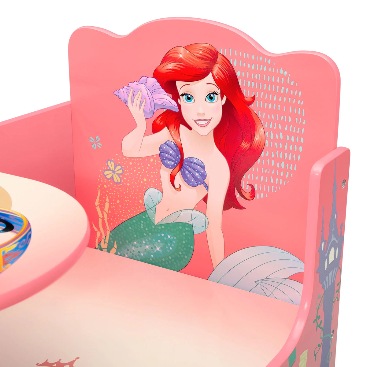 Princess Chair Desk with Storage Bin W91811