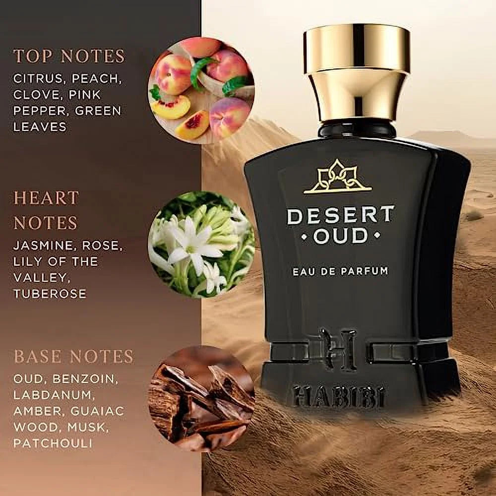 Arabian Fragrance for Men Floral Woody Patchouli Eau de Parfum L924720