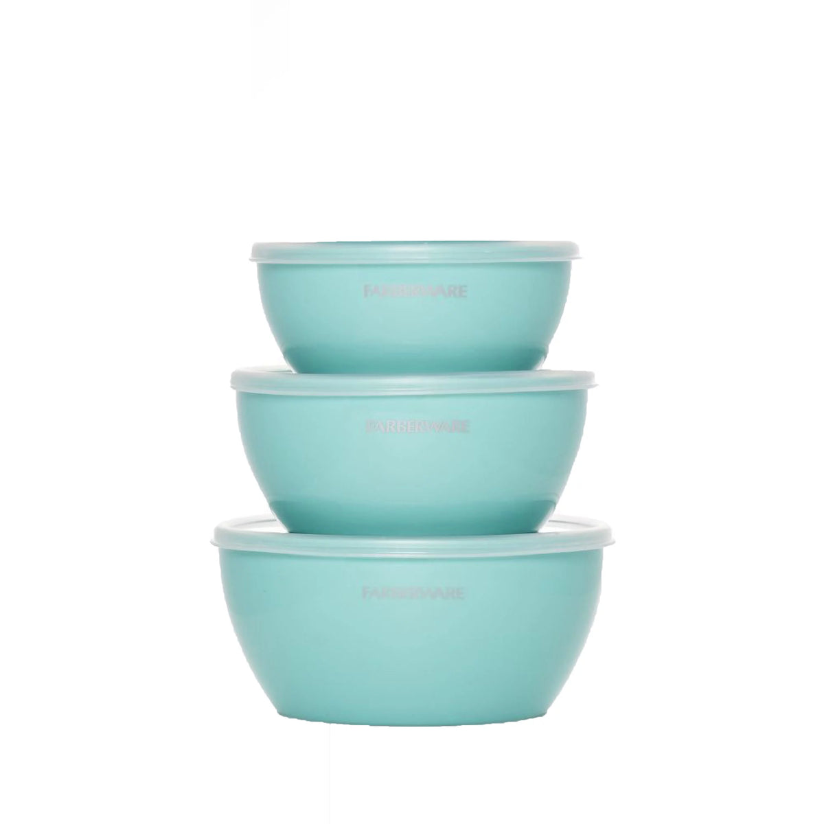20-piece Plastic Mixing Bowl and Prep Set in Aqua V547882
