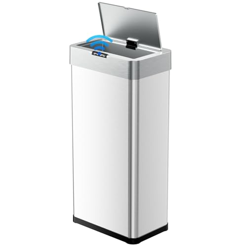 16 Gallon Motion Sensor Trash Can K116257