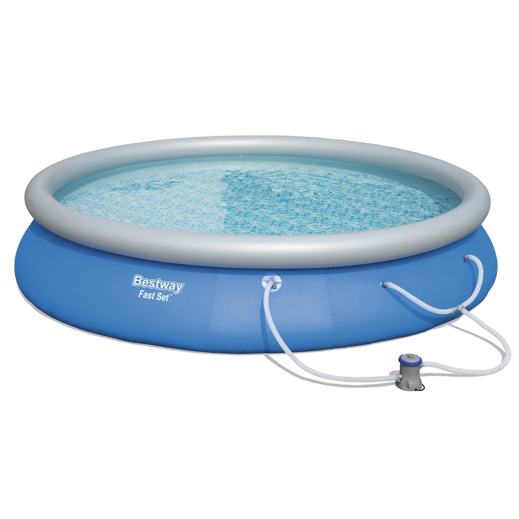 Round Above Ground Pool Set 15 ft x 33 in E49616