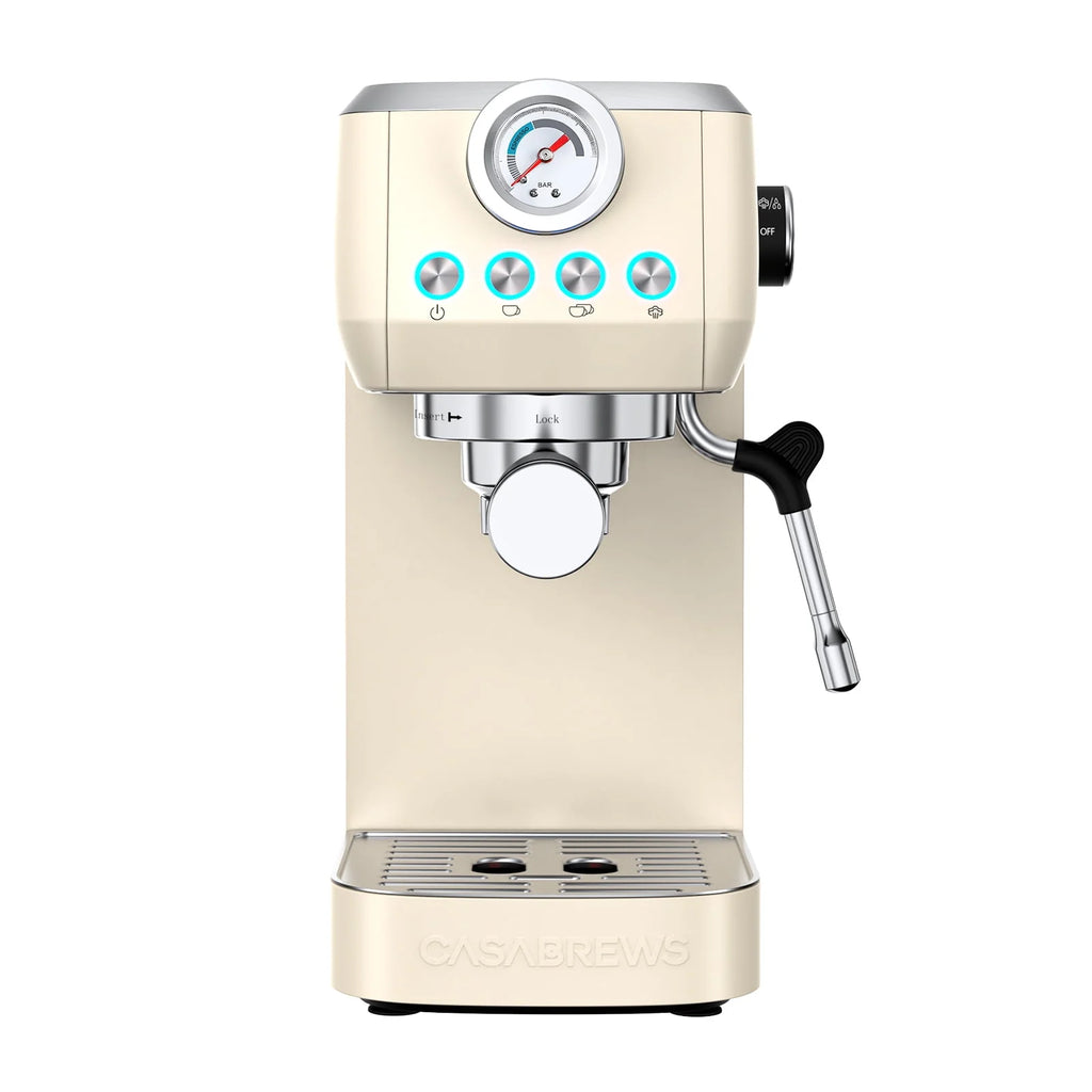 20 Bar Espresso Machine with Steam Wand, 49 oz Water Tank W848578