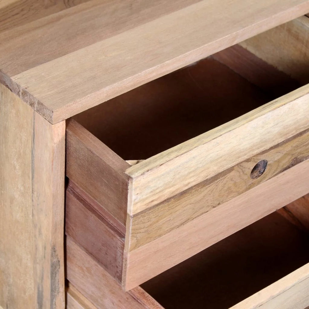 Solid Reclaimed Wood Bedside Cabinet M8427