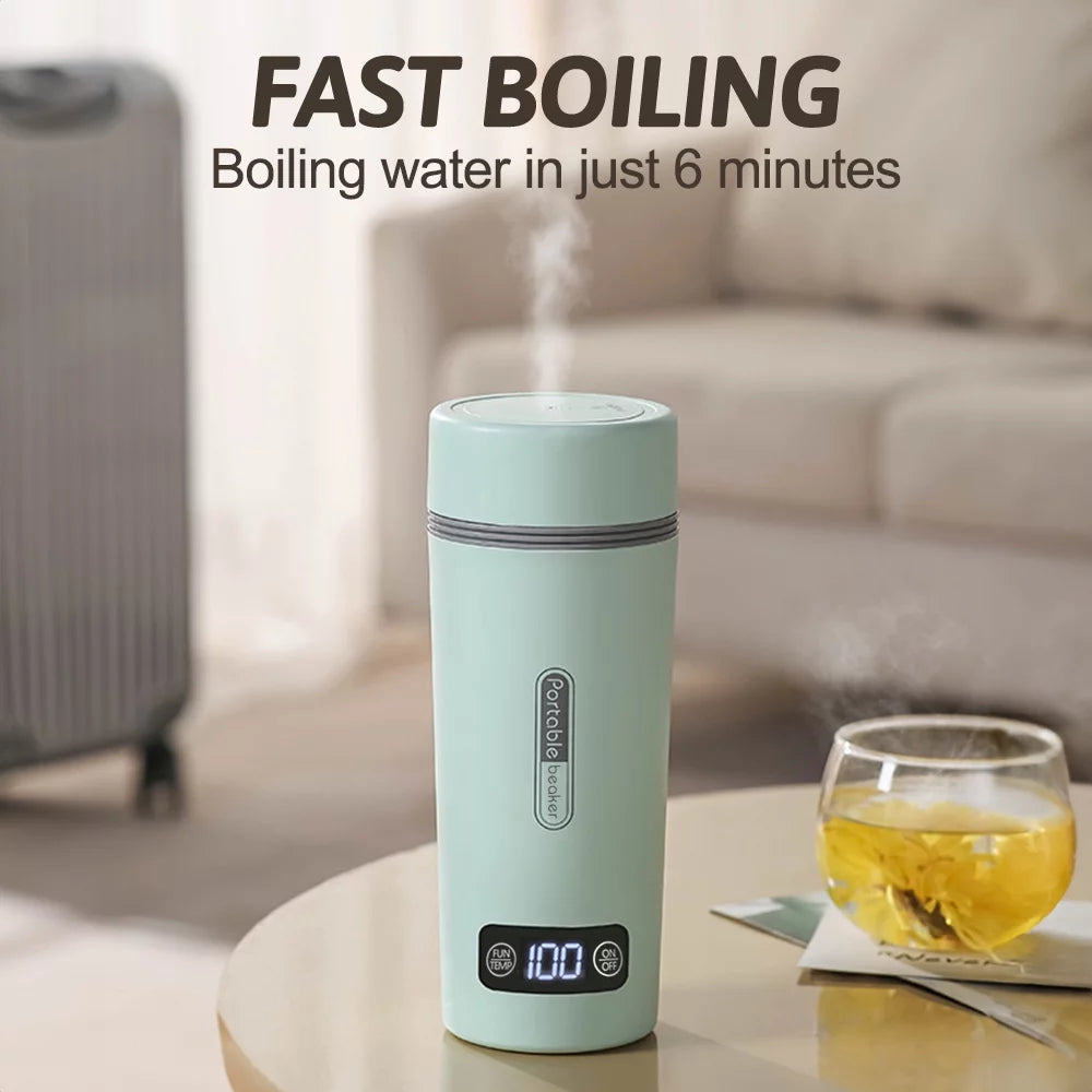 Portable Electric Kettle 350ml Stainless Steel Y350