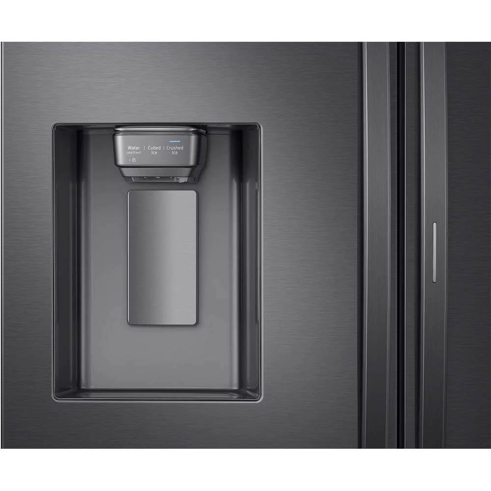 28 Cu. Ft. 3-Door French Door Refrigerator Black Stainless C914