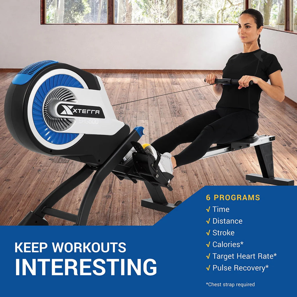 Air Turbine Rower with 8 Resistance Levels Y1784