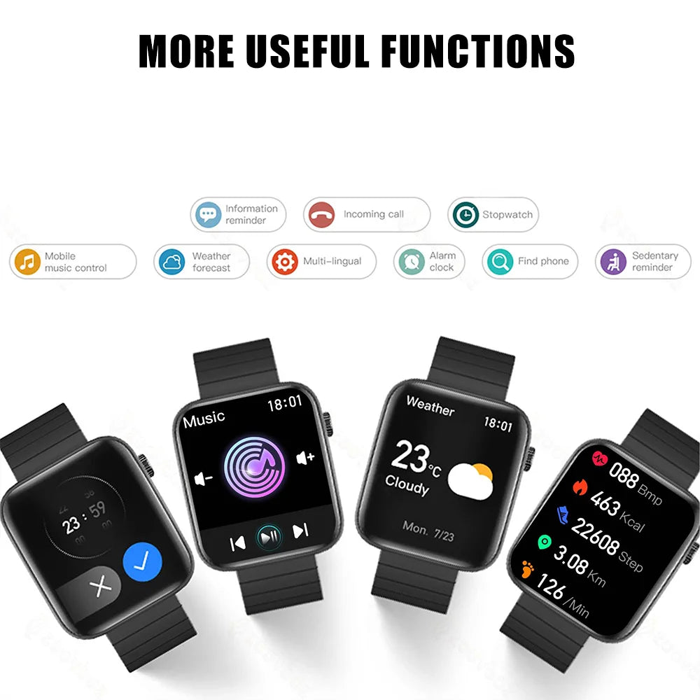 Smart Watch with LED Flashlight and Fitness Tracker R55949