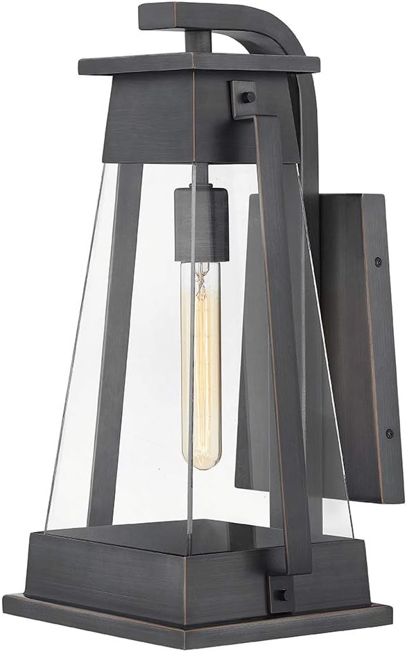 Medium Outdoor Wall Mount with Clear Glass K386
