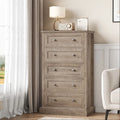 5 Drawer Wood Dresser W52717