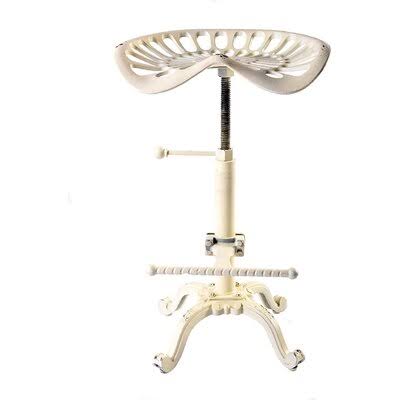 Adjustable Cast Iron Swivel Bar Stool X6579