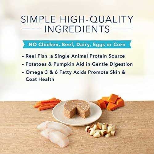 Grain Free Fish and Potato Entree Canned Cat Food 3-oz J394