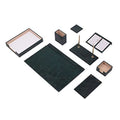 Leather Desk Organizer Set R857