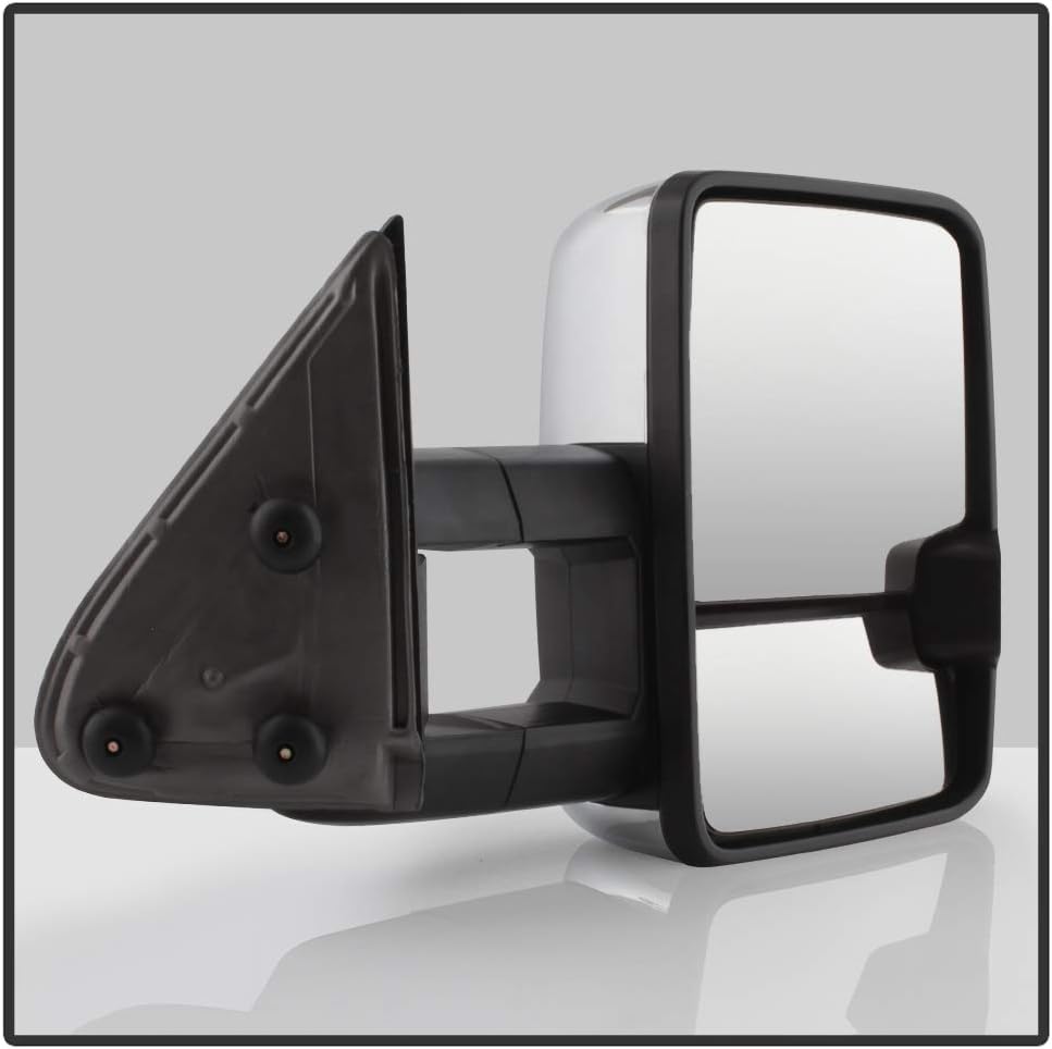 Telescoping Manual Towing Side Mirrors Driver+Passenger Left+Right H340587