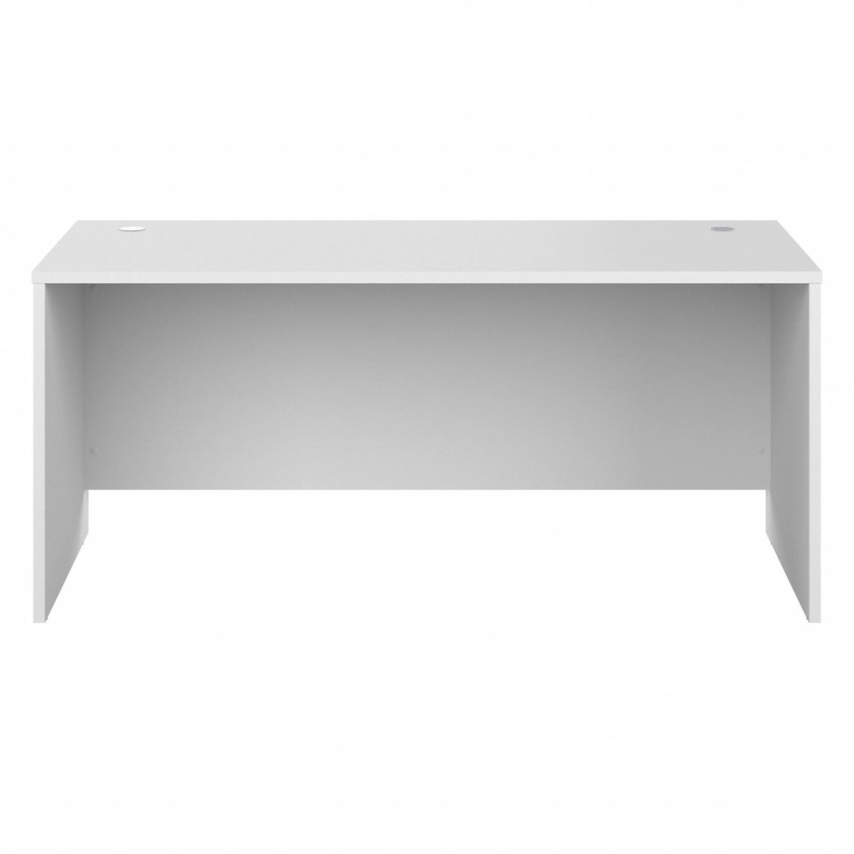 White Engineered Wood Office Desk W223