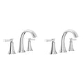 8 in. Widespread Double Handle Bathroom Faucet Polished Chrome 2-Pack P95765