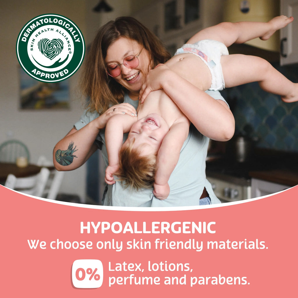 Dry & Gentle Diapers Size 2, 240 Count P3199