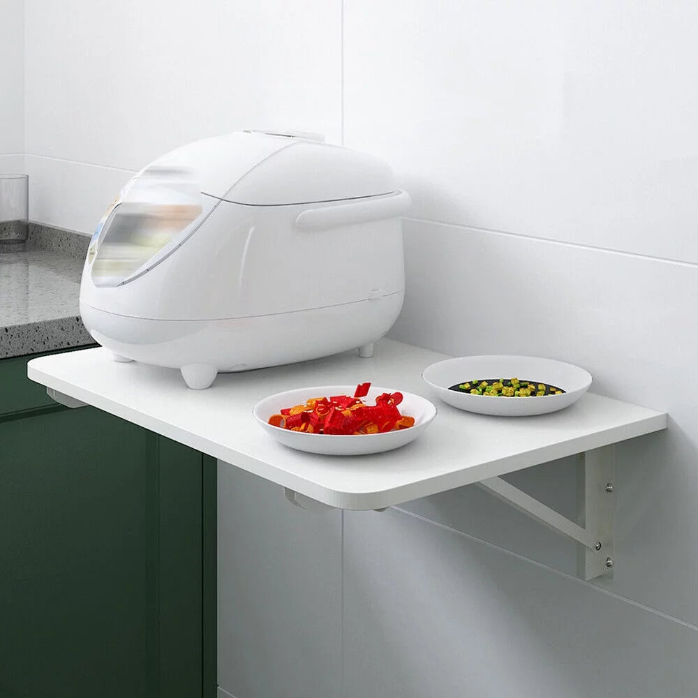 Wall Mount Floating Foldable Writing Table Computer Desk F18137