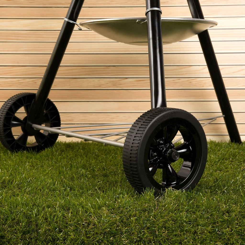 Black 22 Inch Charcoal Grill Front Leg Kit X3375