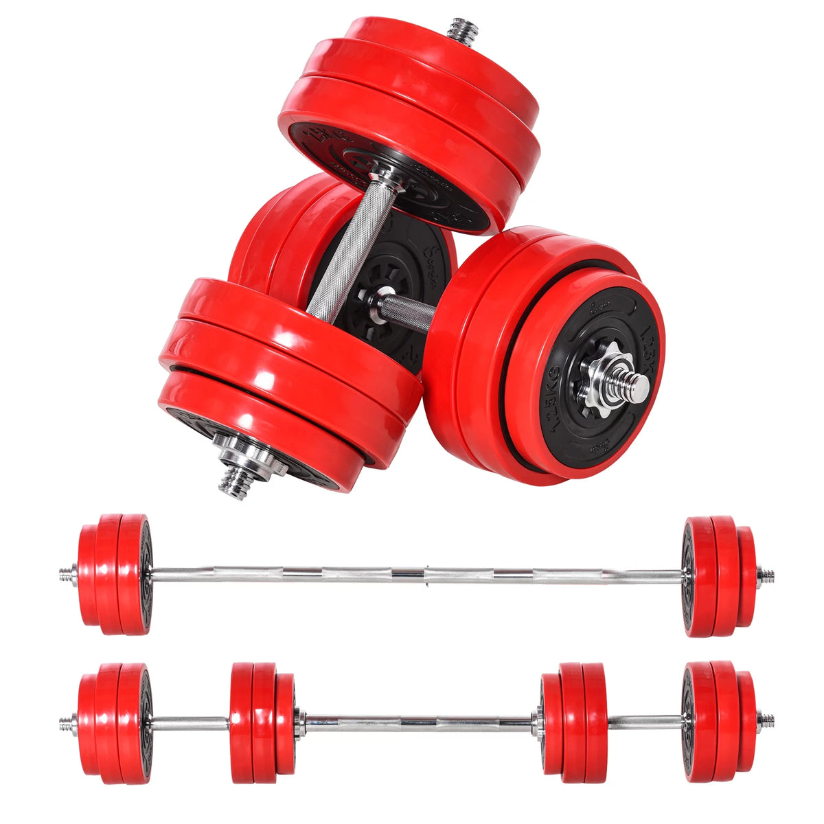 Adjustable 66lbs Dumbbell Set Y64607