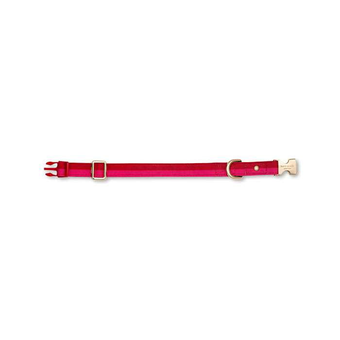 Red Pink Colorblock Dog Collar L588