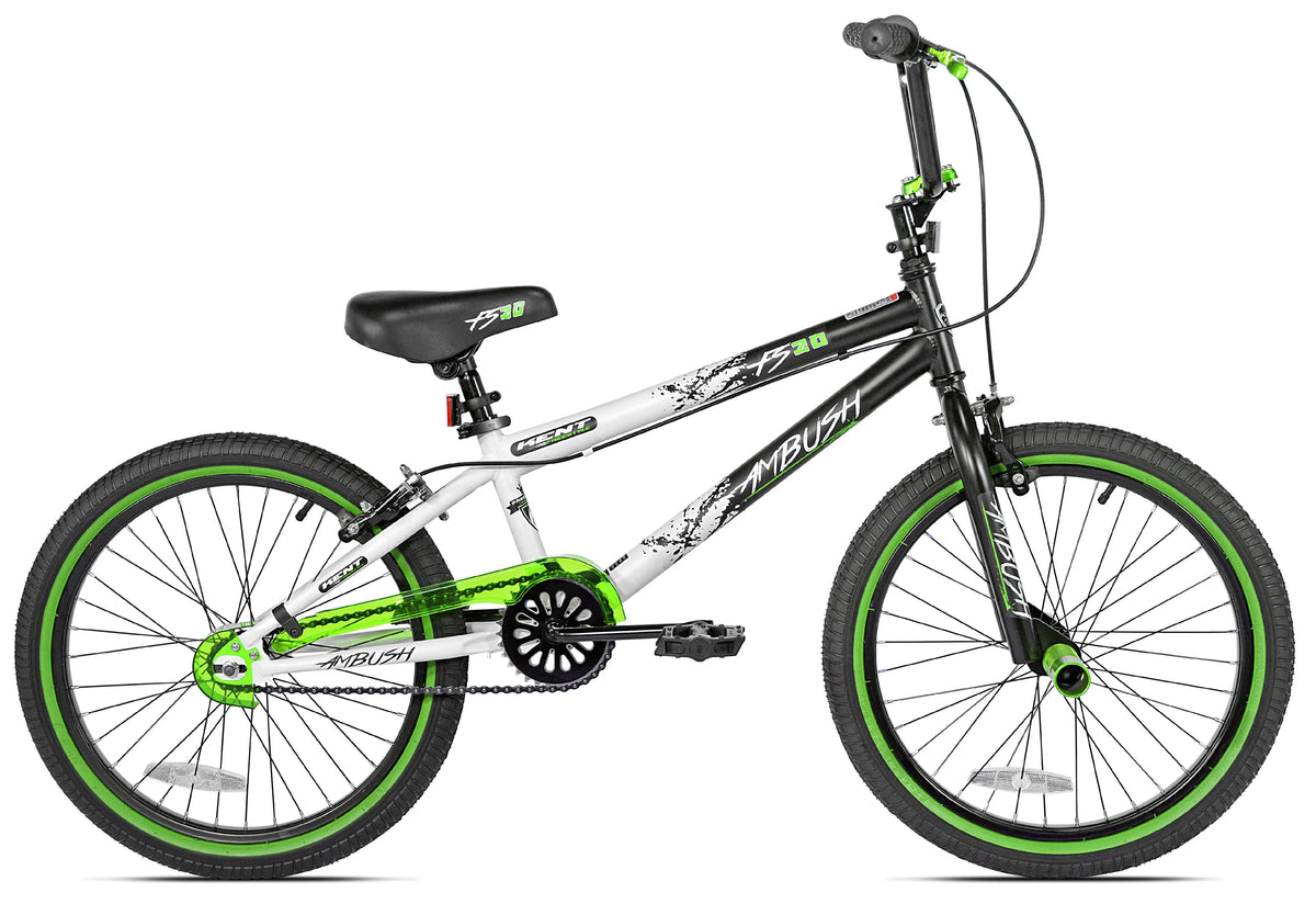20 In. Black and White BMX Bike J109216