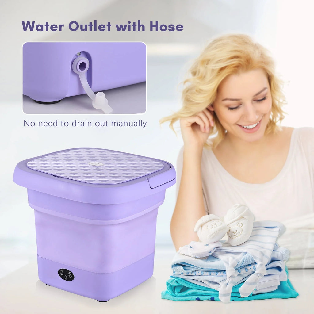 Portable Laundry Washer Bucket F671