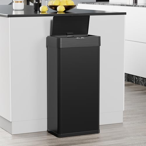 16 Gallon Motion Sensor Trash Can K116257