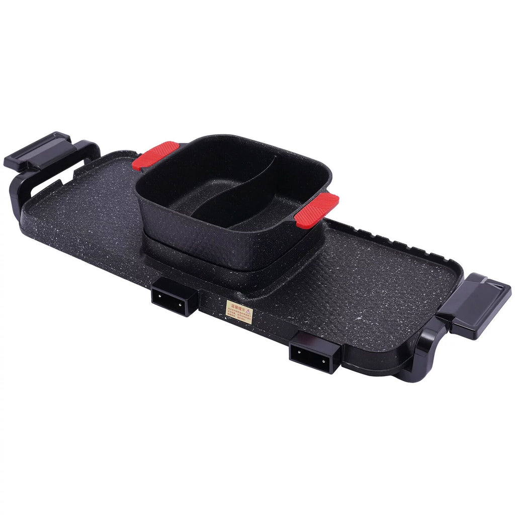 Electric 2 in 1 Hot Pot BBQ Grill B70960