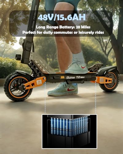 Electric Scooter, Foldable Off Road E-Scooter A481879