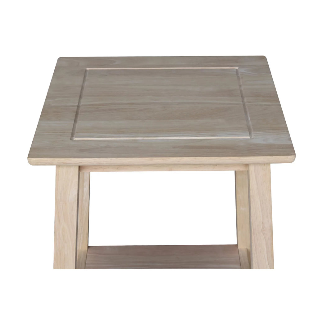 Solid Wood Tall End Table K184690