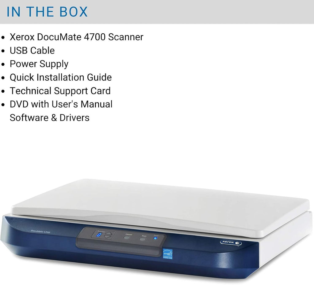Color Document Flatbed Scanner Y596400