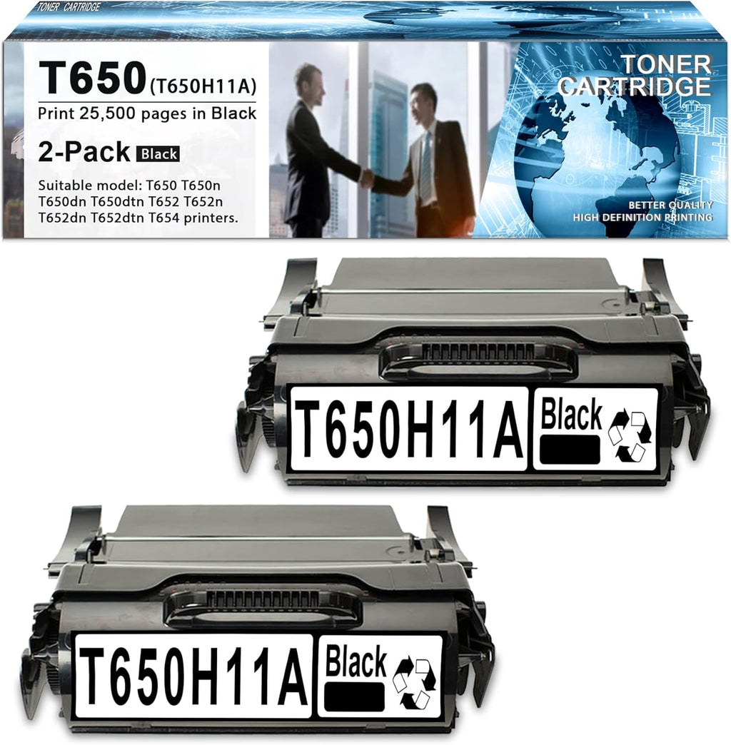 Black Toner Cartridges 2 Pack G671