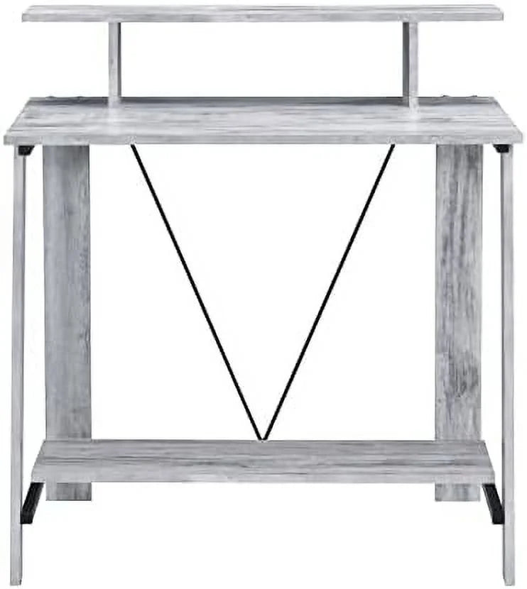 32'' Small Corner Computer Desk with Shelves C84238