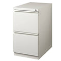 2 Drawer Mobile File Cabinet in Light Gray C240144