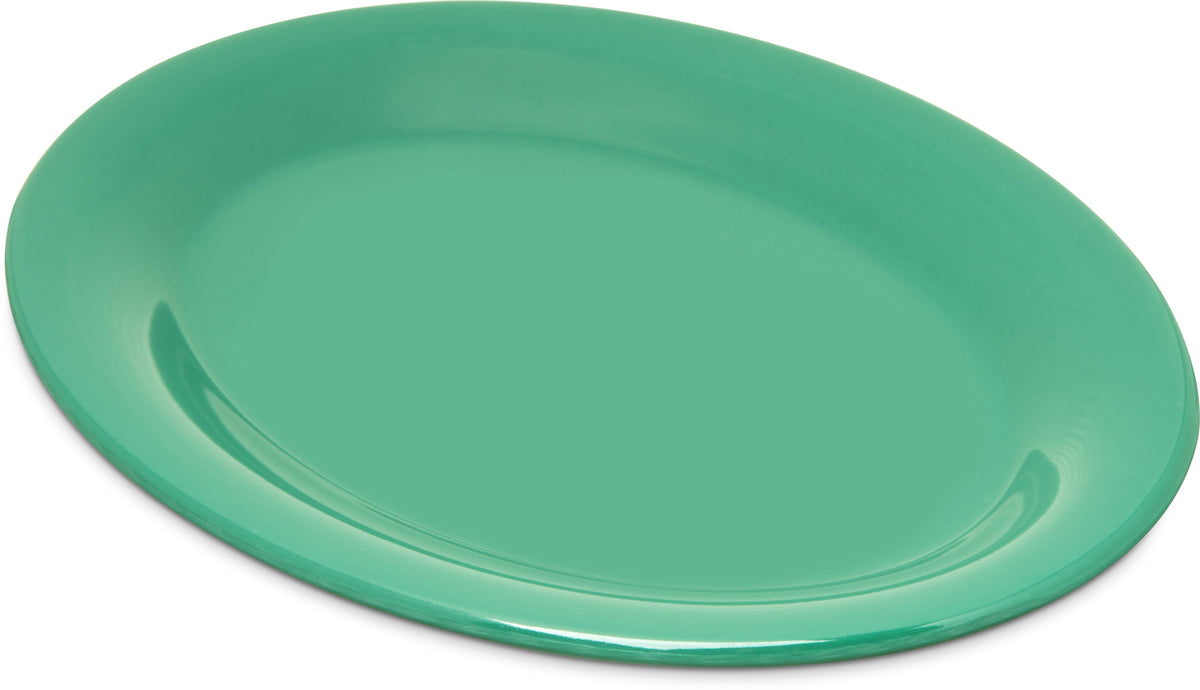 Green Melamine Oval Platter Tray K598426