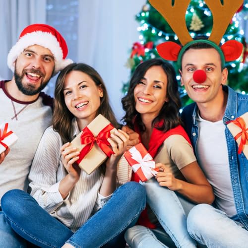 12 PCS Christmas Reindeer Antlers Headband P866798