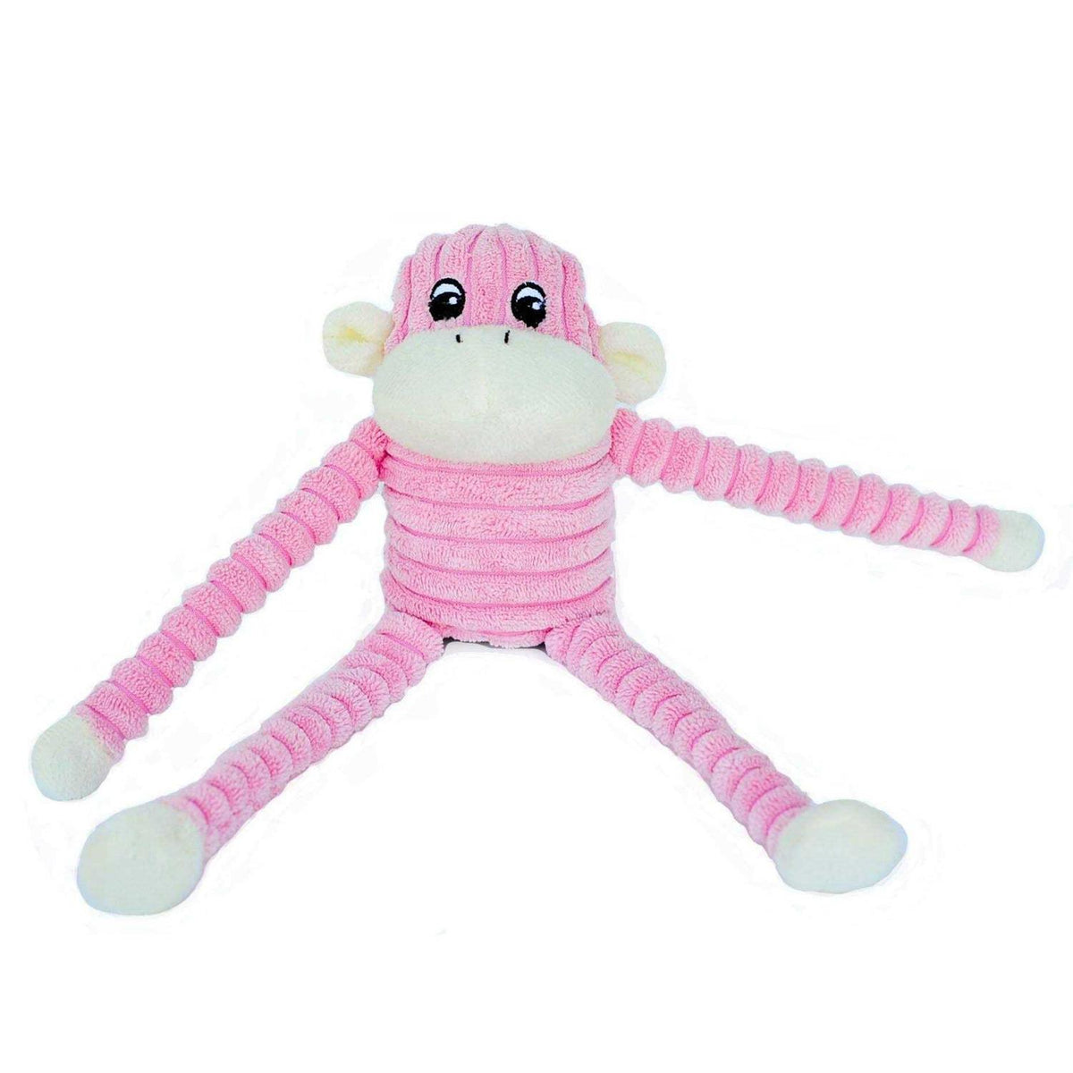 Crinkle Monkey Dog Toy F417943