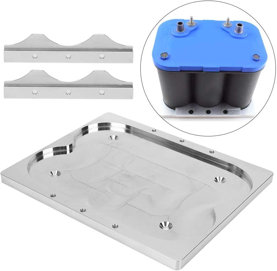 Aluminum Alloy Battery Tray Mounting Bracket Pack of 2 K4603