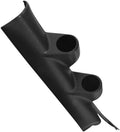Black Dual Pillar Gauge Pod ABS Plastic Pack of 2 D223