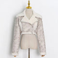 Faux Leather Sueded Aviator Jacket C507794