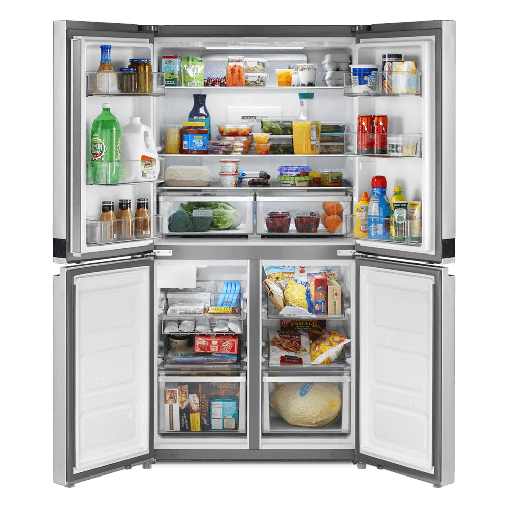 36 19.4 cu ft Counter Depth 4 Door Refrigerator W5318