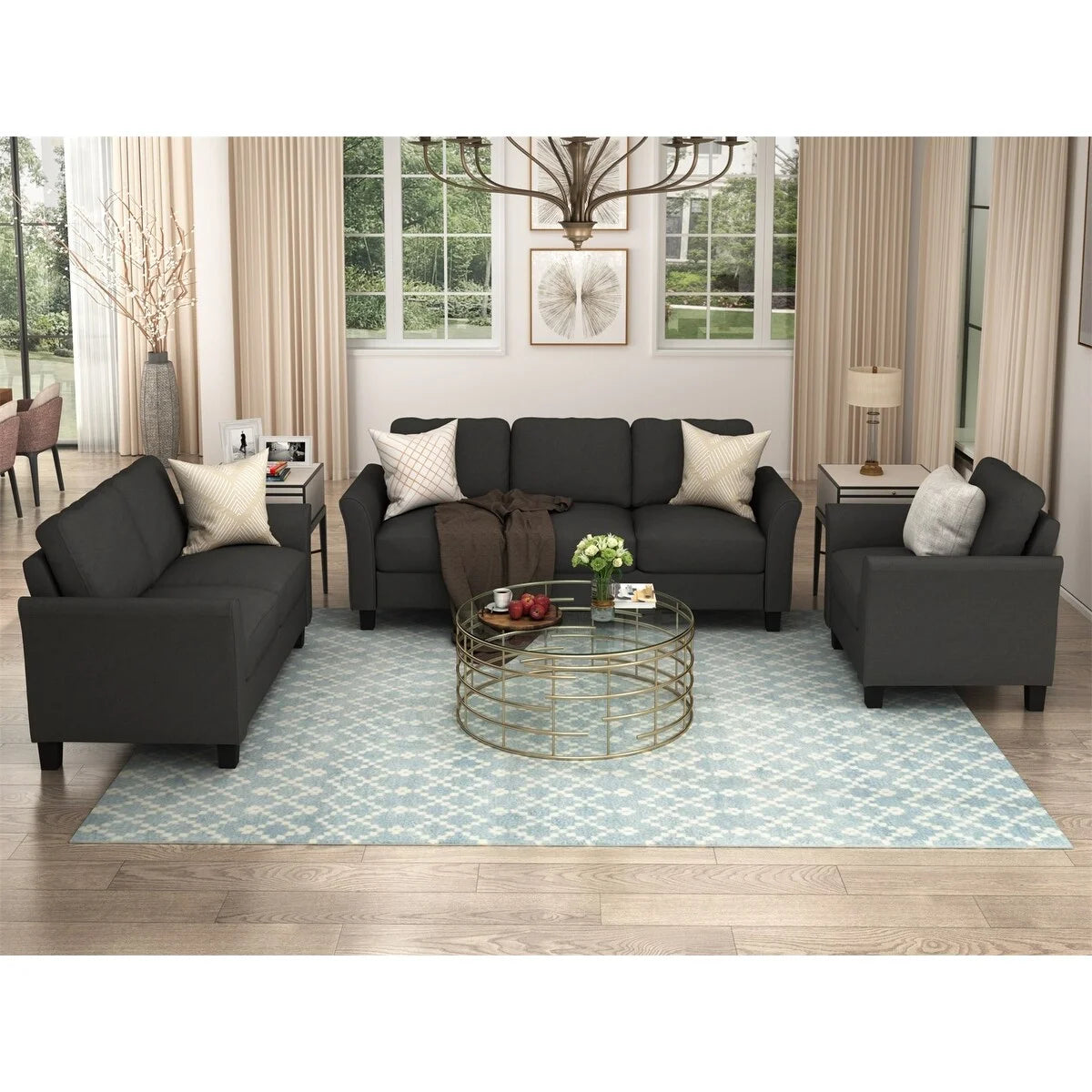 3 Pieces Sofa Set C657599