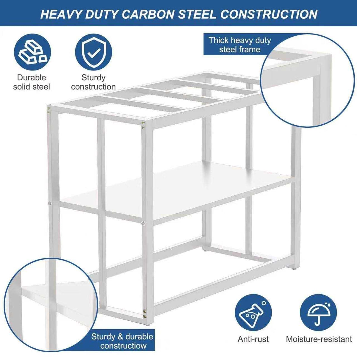 40 Gallon Fish Tank Stand with Storage Shelf A327579