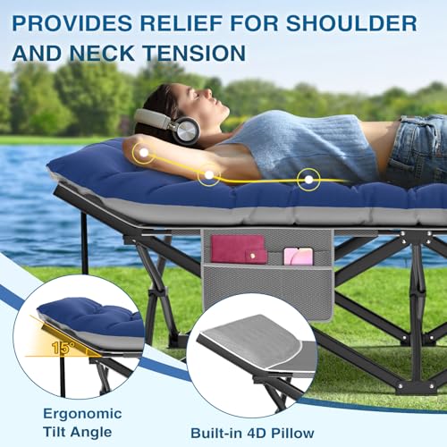 Camping Cot with Mattress Z623