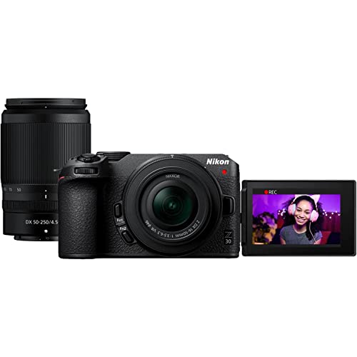 Mirrorless Camera 4K DX Body with 2 Lens Kit 16-50mm & 50-250mm J169702
