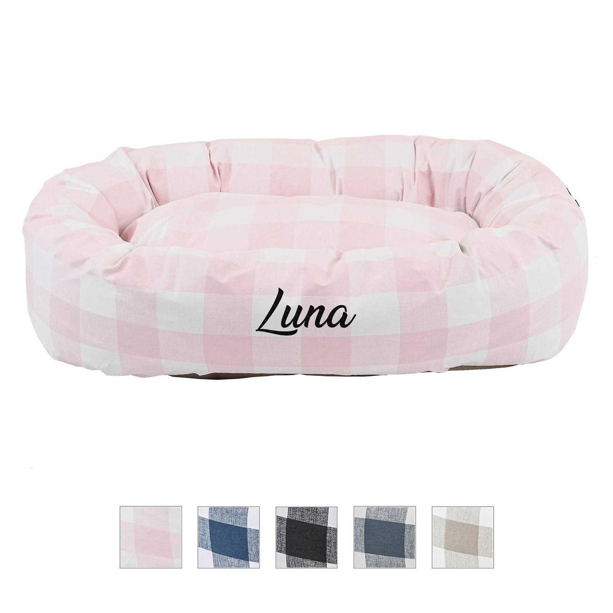 Checkered Cat and Dog Bed Q103