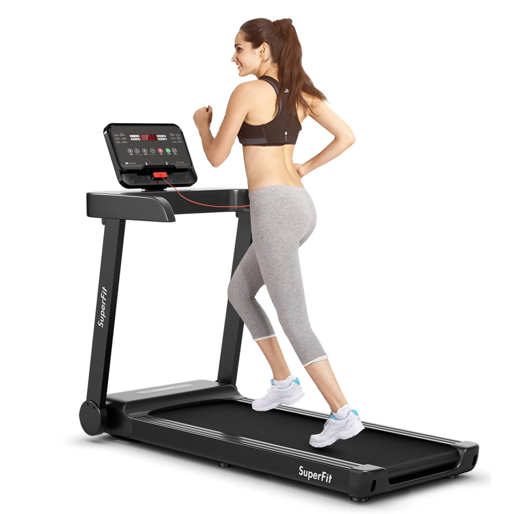 Electric Motorized Treadmill with LED Display D6642