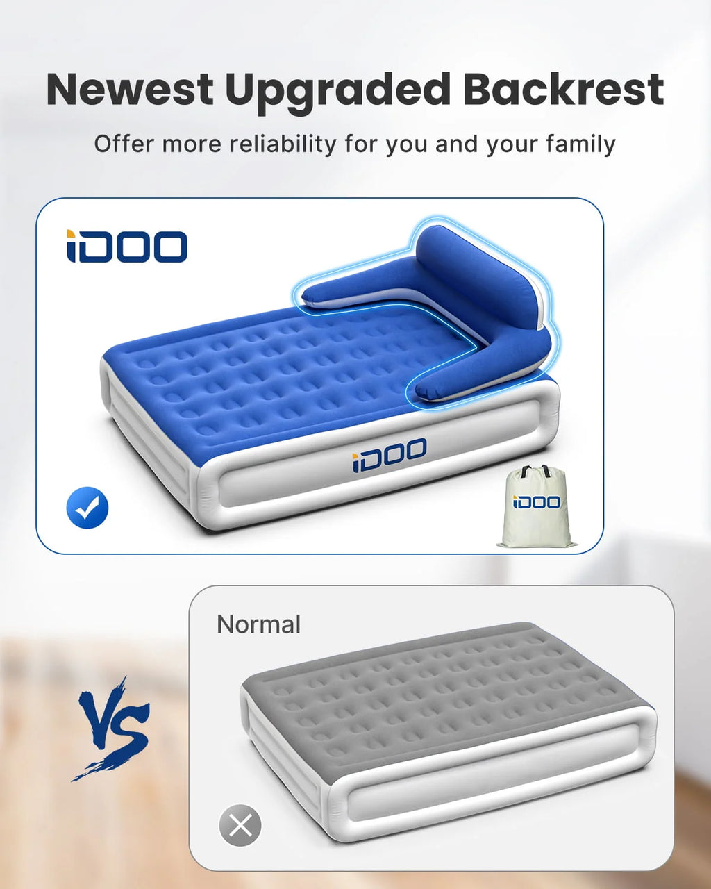 Queen Air Mattress with Built-in Pump R662703