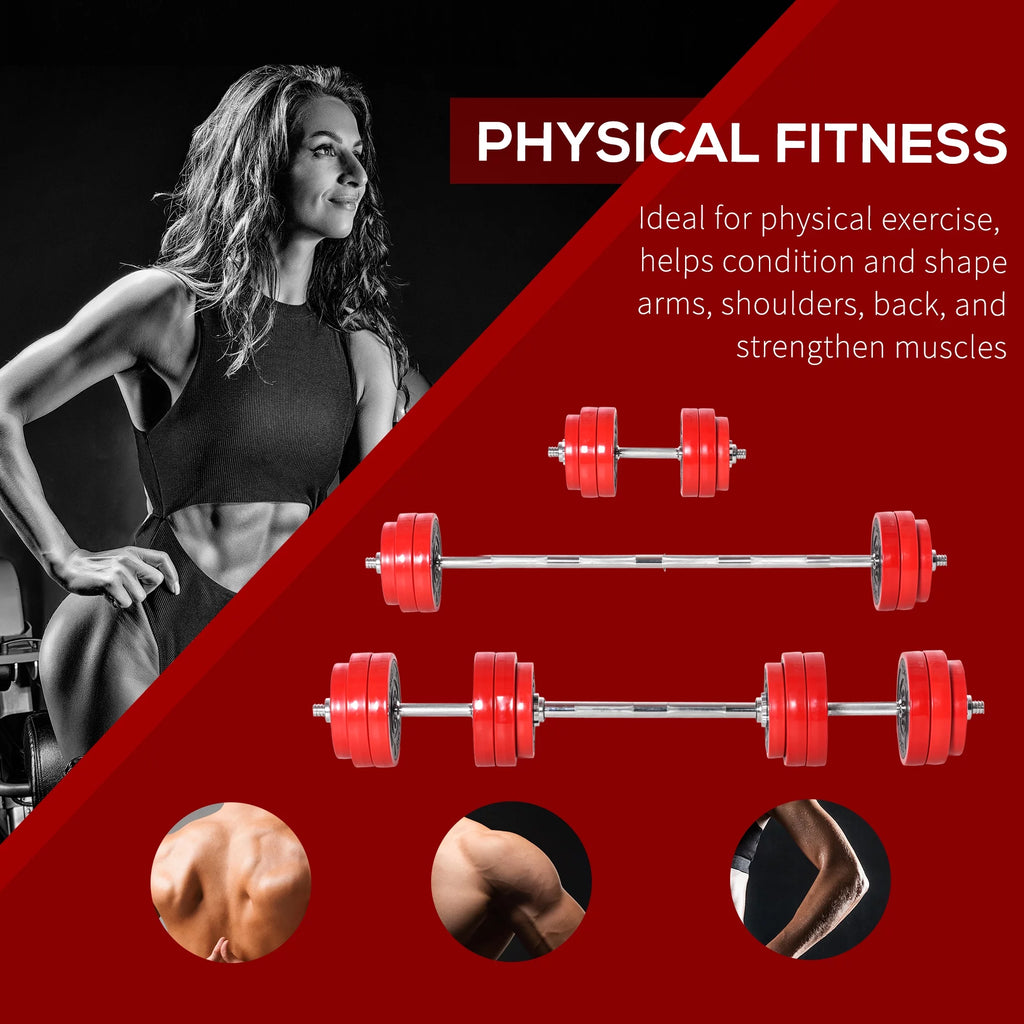 Adjustable 66lbs Dumbbell Set Y64607