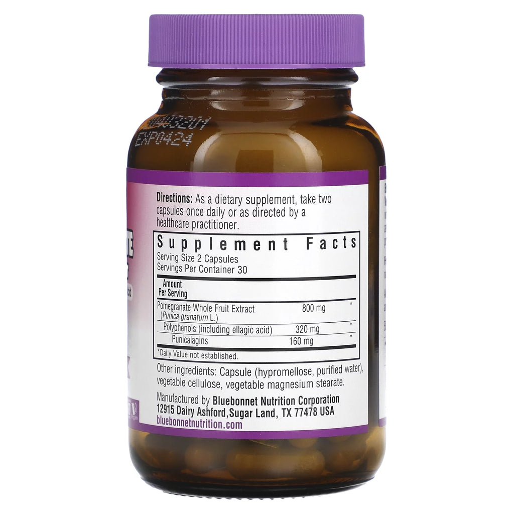 Pomegranate Whole Fruit Extract 60 Vegetable Capsules X952324